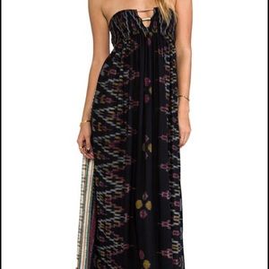 Indah clothing maxi summer dress strapless tube